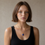 Lapis Lazuli Natural Stone Pendant With Chain