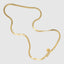 Minimalist Herringbone Chain Necklace