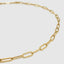 Minimalist Paperclip Chain Necklace