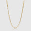 Minimalist Paperclip Chain Necklace