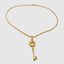 4 Leaf Clover Lucky Key Pendant With Chain