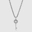 4 Leaf Clover Lucky Key Pendant With Chain