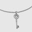 4 Leaf Clover Lucky Key Pendant With Chain