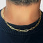 Minimalist Paperclip Chain Necklace