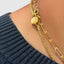 Minimalist Paperclip Chain Necklace