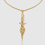 Sword & Skull Power Pendant With Chain