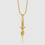 Sword & Skull Power Pendant With Chain