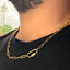Paperclip Carabiner Lock Necklace