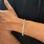 Clustered Diamond Tennis Bracelet With Solitaires