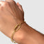 Paperclip Carabiner Lock Bracelet