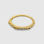 Minimalist Diamond Spike Ring