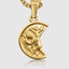 Saint Christopher Broken Pendant With Chain
