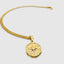 North Star Compass Pendant With Chain