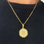 North Star Compass Pendant With Chain