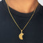 Saint Christopher Broken Pendant With Chain