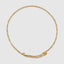 Minimalist Figaro Curb Chain Necklace