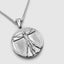 Da Vinci Vitruvian Man Pendant With Chain