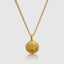 Da Vinci Vitruvian Man Pendant With Chain