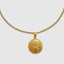 Da Vinci Vitruvian Man Pendant With Chain