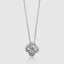 Four Leaf Clover Diamond Pendant With Chain