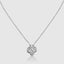 Four Leaf Clover Diamond Pendant With Chain
