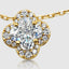 Four Leaf Clover Diamond Pendant With Chain
