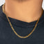 Minimalist Figaro Curb Chain Necklace