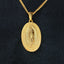 Mary Lady Of Guadalupe Pendant With Chain