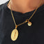 Mary Lady Of Guadalupe Pendant With Chain