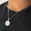 Da Vinci Vitruvian Man Pendant With Chain