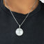 Da Vinci Vitruvian Man Pendant With Chain