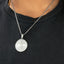 Da Vinci Vitruvian Man Pendant With Chain