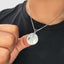 Da Vinci Vitruvian Man Pendant With Chain