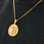 Da Vinci Vitruvian Man Pendant With Chain