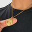 Da Vinci Vitruvian Man Pendant With Chain