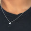 Solitaire Diamond Pendant With Chain