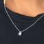 Solitaire Diamond Pendant With Chain