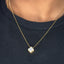 Four Leaf Clover Diamond Pendant With Chain