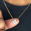Four Leaf Clover Diamond Pendant With Chain
