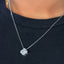 Four Leaf Clover Diamond Pendant With Chain