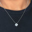 Four Leaf Clover Diamond Pendant With Chain