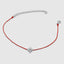 Red String Four Leaf Clover Bracelet