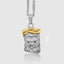 Jesus Crown Pendant With Chain