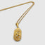 Pisces Zodiac Pendant With Chain