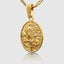 Virgin Mary Apparition Pendant With Chain