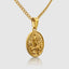 Virgin Mary Apparition Pendant With Chain
