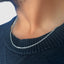 Minimalist Oval Link Chain Necklace