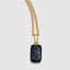 Labradorite Natural Stone Pendant With Chain