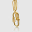 Paperclip Carabiner Lock Necklace