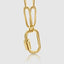 Paperclip Carabiner Lock Necklace